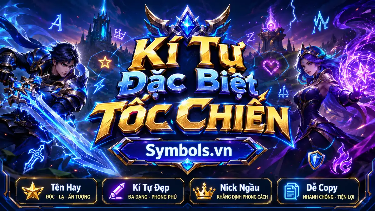Kí Tự Đặc Biệt LOL