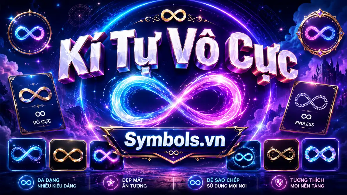 Ký Hiệu Vô Cực