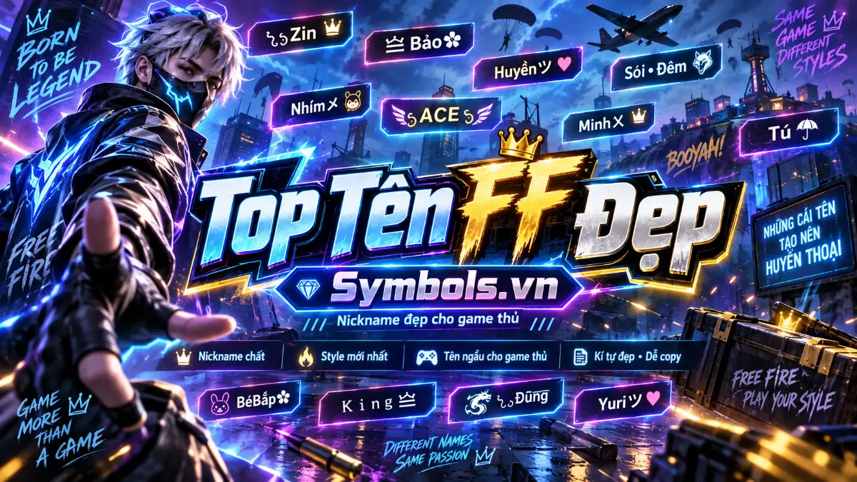 Tên FF Đẹp