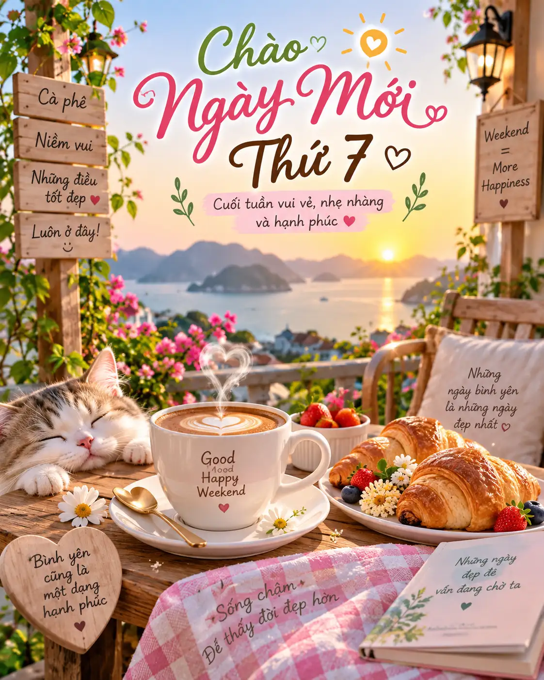 Hình ảnh đẹp ngày thứ 7 tràn đầy năng lượng