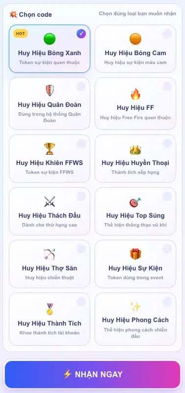 Quy Đổi Huy Hiệu FF