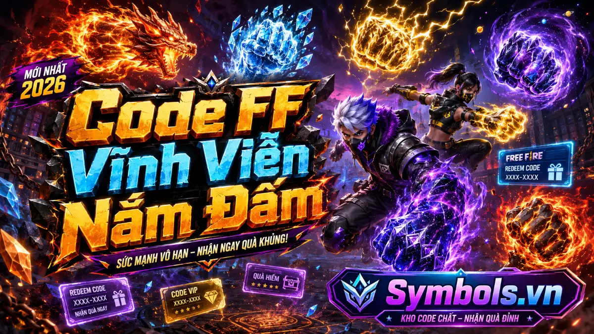 Code FF Vĩnh Viễn Nắm Đấm
