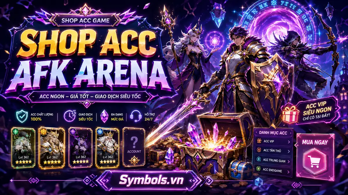 Shop Acc AFK Arena