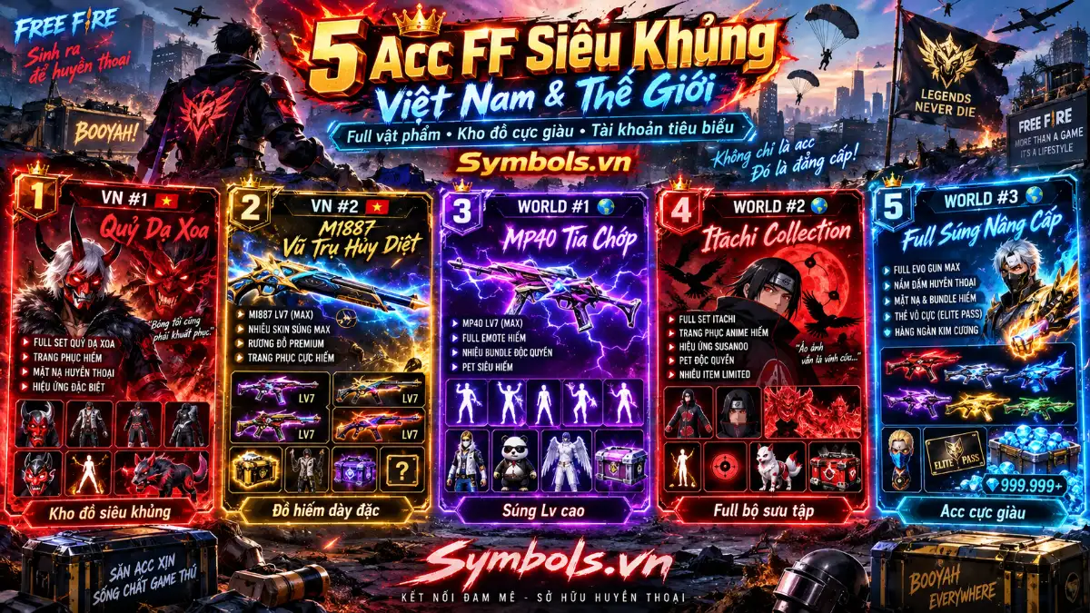 Acc Free Fire Xịn