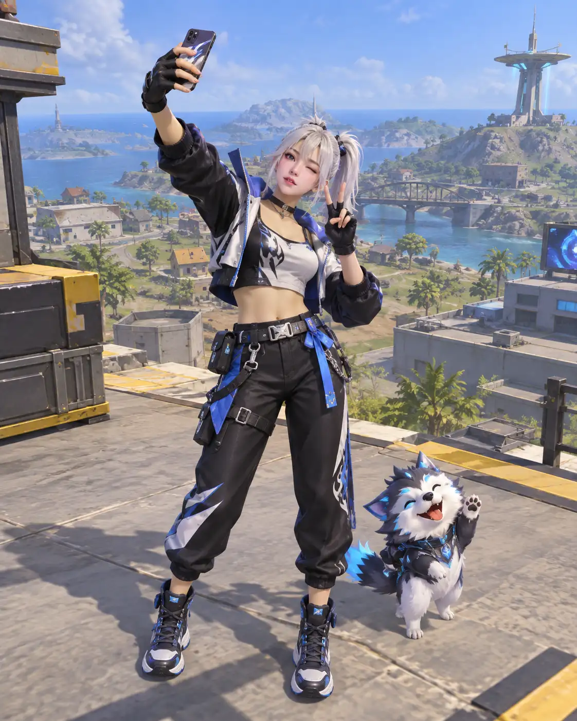 Ảnh Selfie Cùng Pet Trong Free Fire