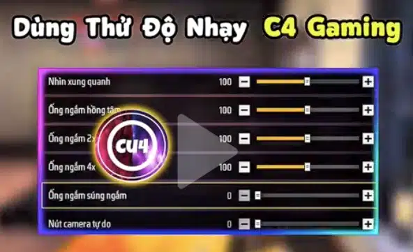 Độ nhạy C4 Gaming
