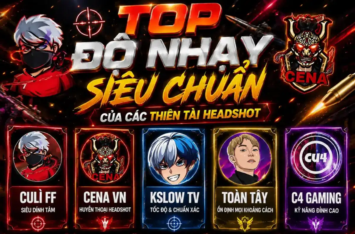 Độ nhạy của các idol FF HEADSHOT OB mới nhất