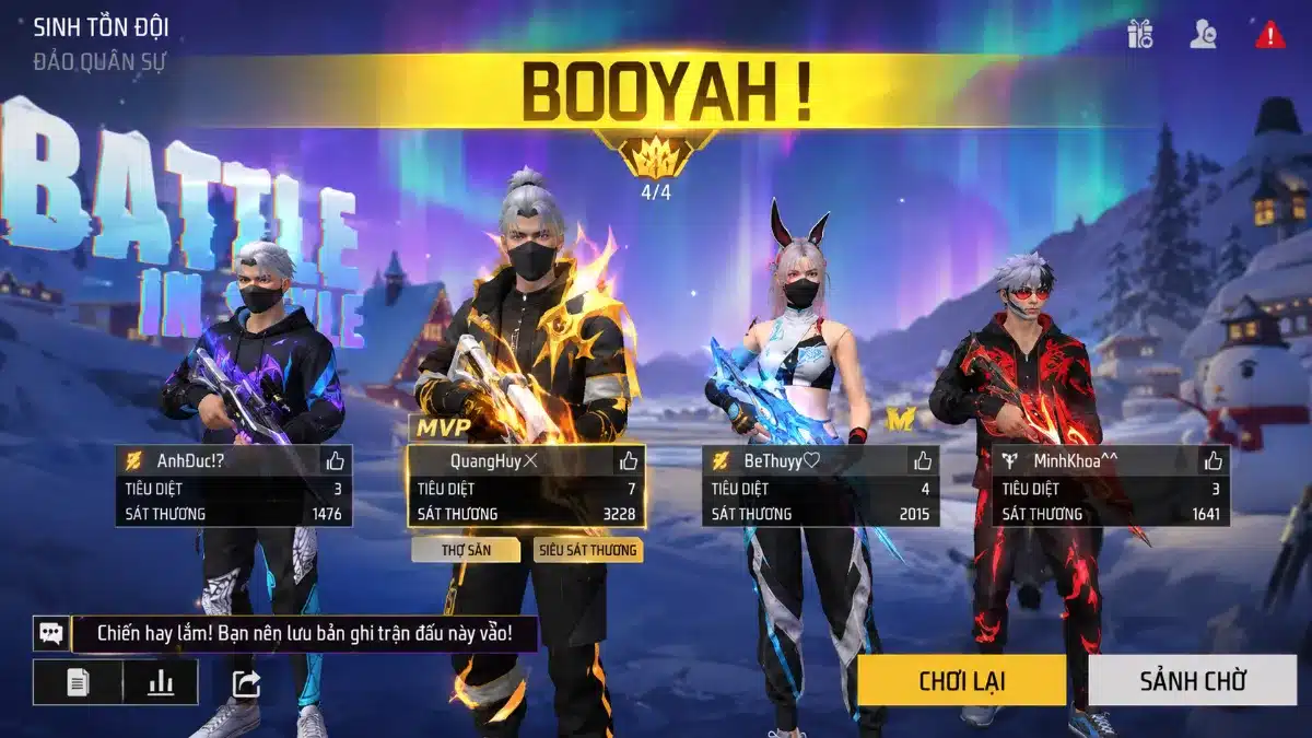 Ảnh Hồ Sơ Free Fire Top 1 Với Thành Tích Khủng