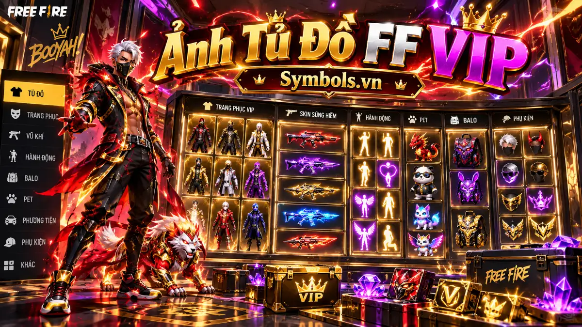 Ảnh Tủ Đồ FF VIP