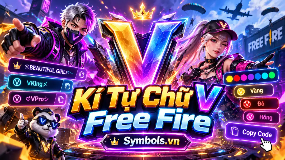 Chữ V FF